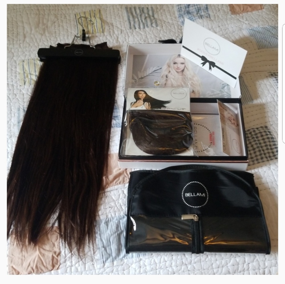 SOLD Dark Brown Bellami hair Extensions